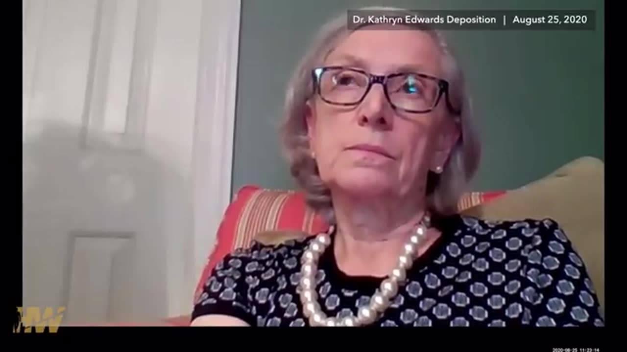 A court deposition of Dr Kathryn Edwards - trials were not designed to check for