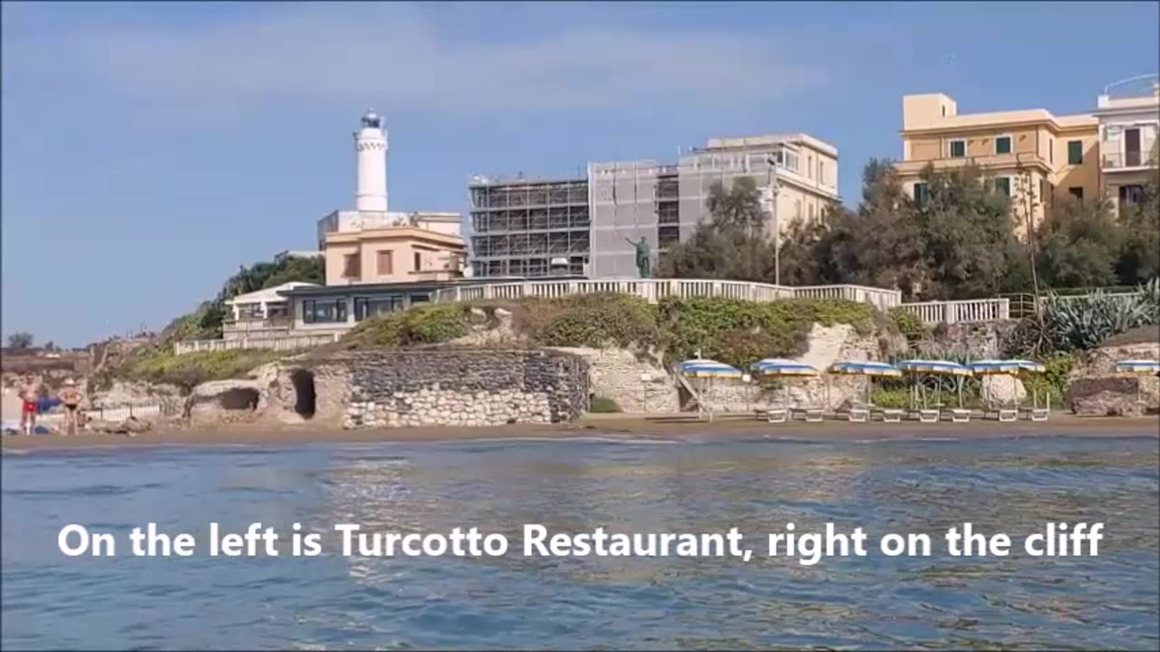 Billy in the Tyrrhenian Sea, Anzio, Italy