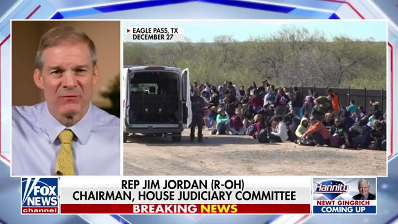 Jim Jordan: Biden was determined to create this crisis