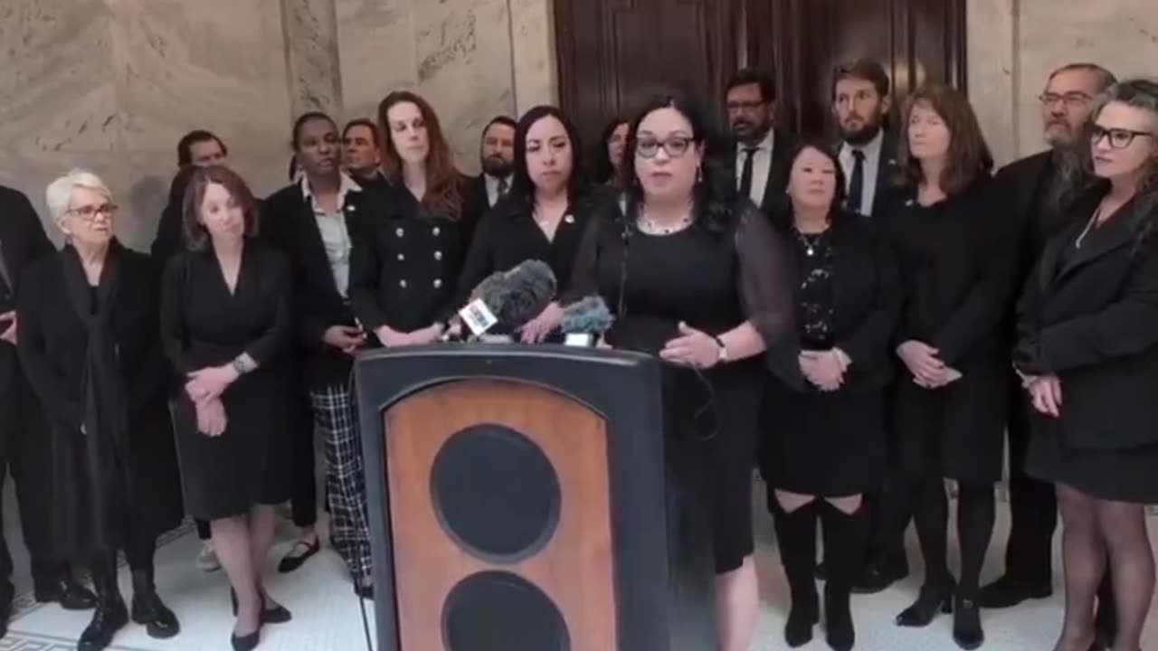 Utah Democrats are wearing all-black to mourn the passing of HB257 and HB261