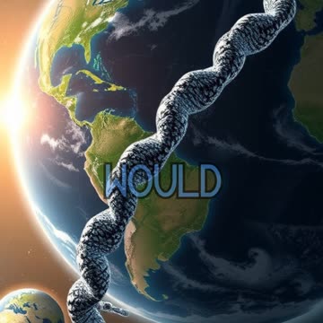 DNA Galaxy: How Your Genetic Code Could Stretch from Earth to Pluto