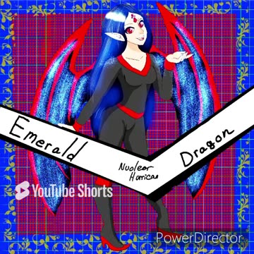 Speedpaint emerald dragon manga cover