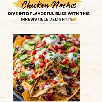 Nachos Nirvana! 🧀🥑