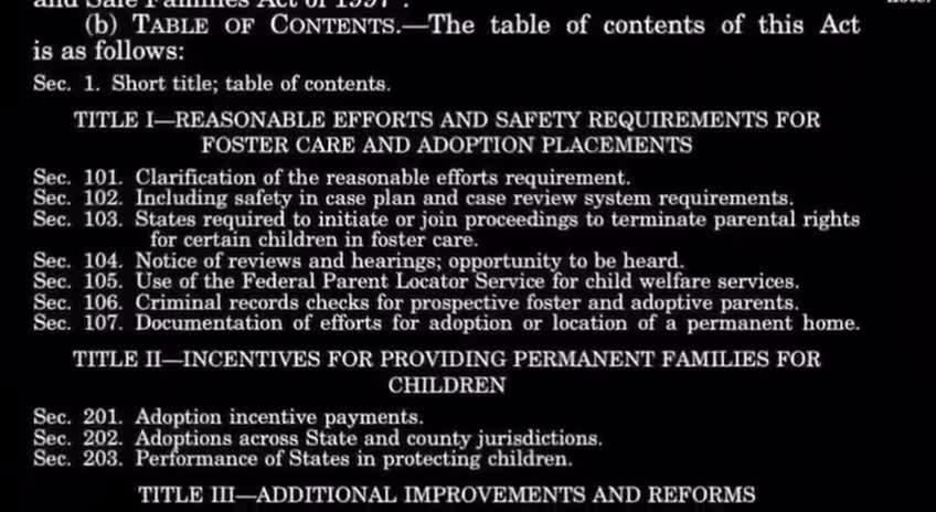 ALL 50 STATES ARE INVOLVED IN CHILD TRAFFICKING VIA CPS