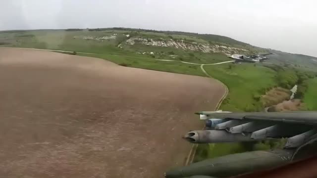 Fighter Jets Take Out Positions In Missile Strikes