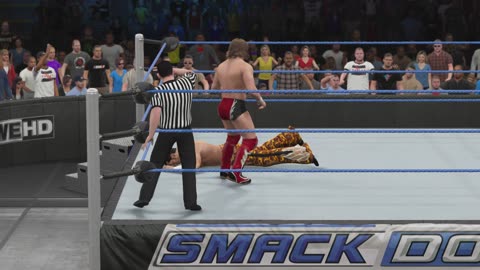 MATCH 223 DANIEL BRYAN VS FANDANGO WITH COMMENTARY