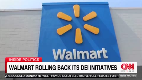 WALMART ROLLING BACK ITS DEI INITIATIVES