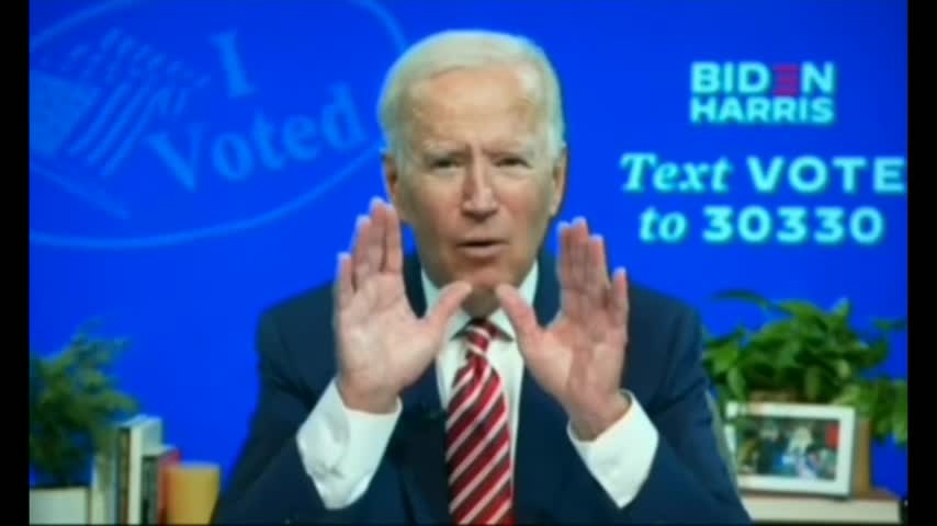 Biden brags about VOTER FRAUD