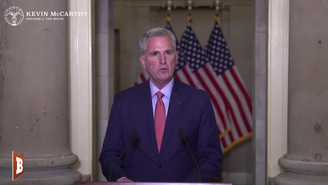 LIVE: Speaker Kevin McCarthy Makes Statement on President Biden's Alleged Corruption...