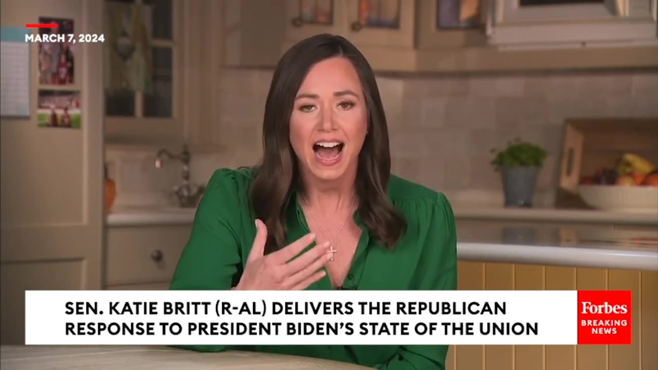 BREAKING NEWS: Katie Britt Tears Into Biden In Republican Response To The State Of The Union