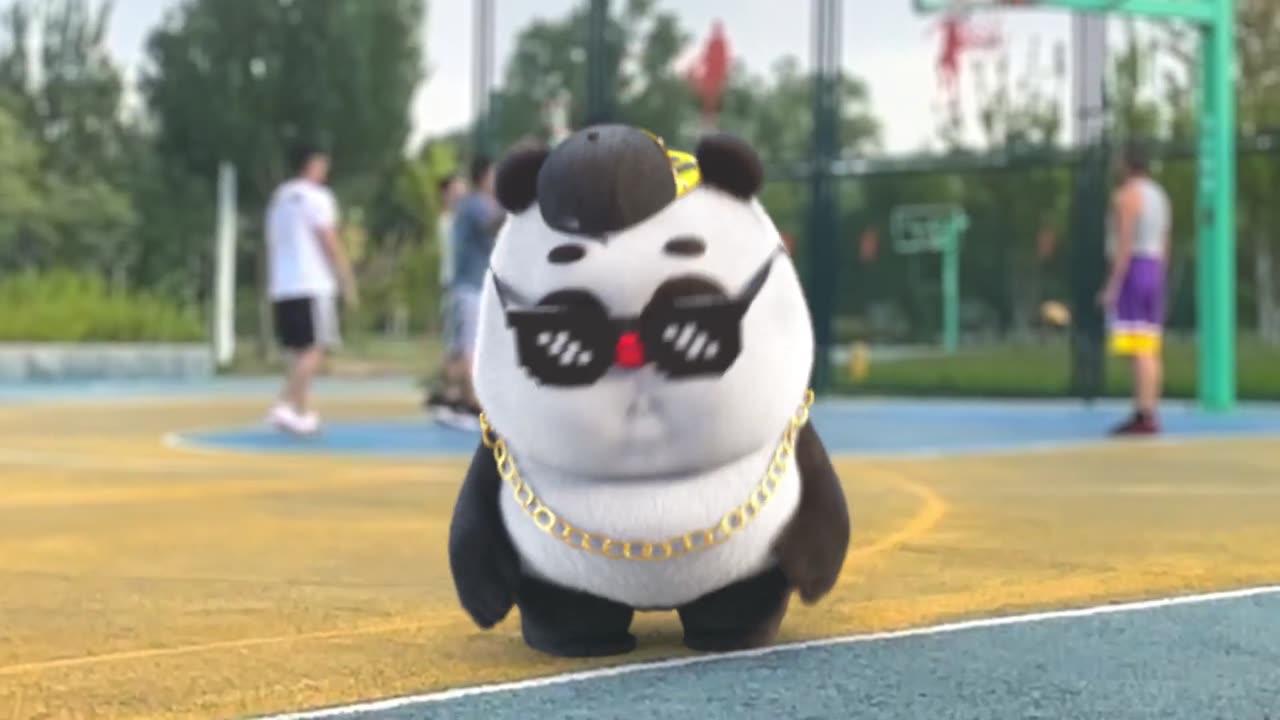 Bamboo Panda ❤】smooth dance lol 🐼😊 | Short Animation | Funny Panda Cartoon