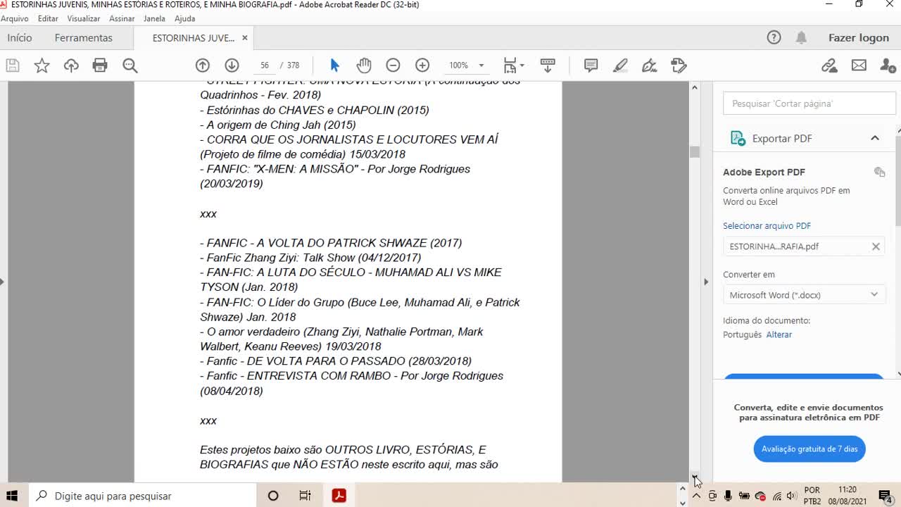 O LIVRO DOS MEUS FILMES (AGORA ATUALIZADO)
