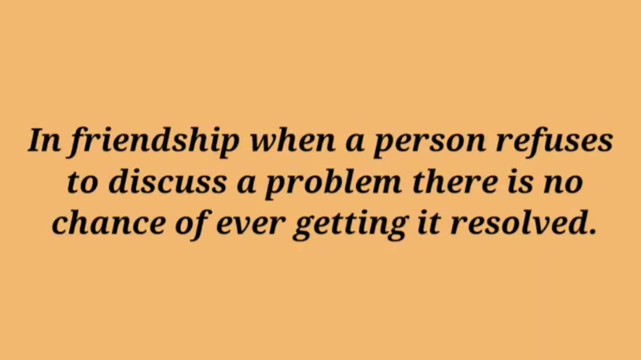 Friendship Facts