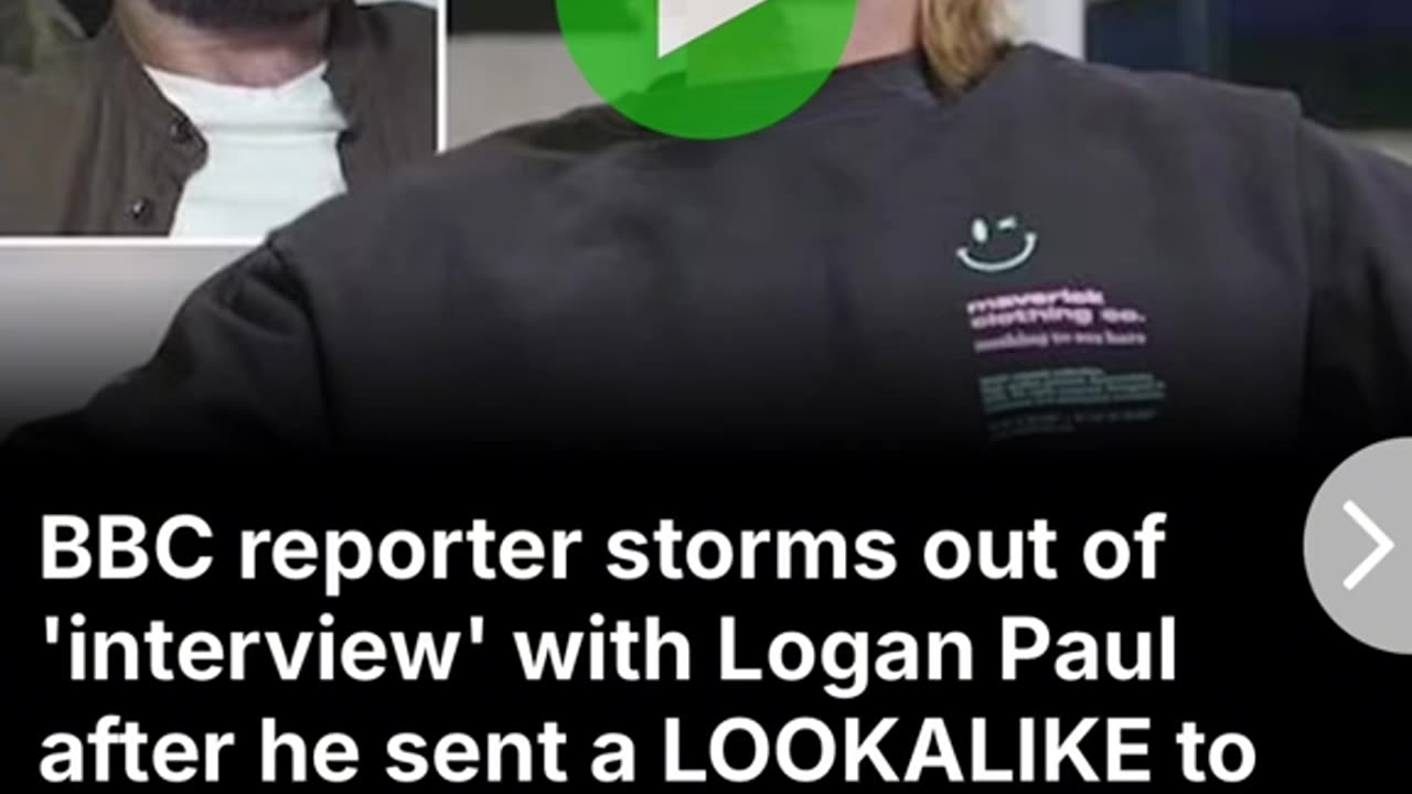 Logan Paul Sent Look-a-like To BBC Reporter And A Legal Warning!