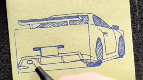 Simple car drawing
