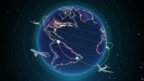 Earth and Airborne: Exploring the Symbiosis of Land and Sky"