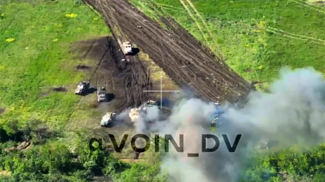 NATO equipments graveyard in Ukraine - clay pigeon shooting