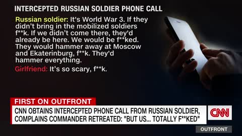 Listen to an intercepted Russian soldier phone