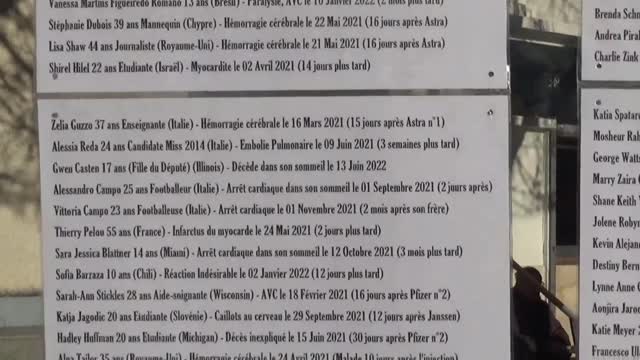 Les Masques Blancs Auch et Libertad32 En Mémoire des Victimes de linjection le 10 dec 2022