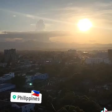 Phillipines Manila Nuke Mushroom Cloud