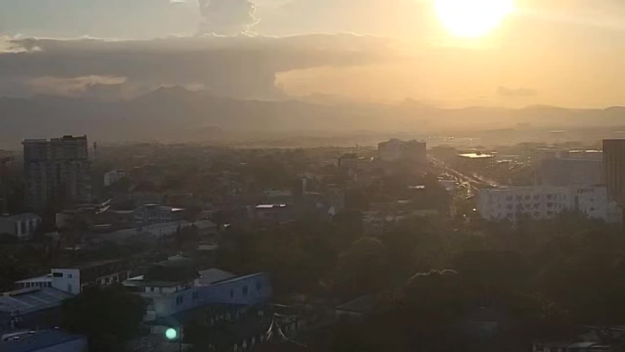 Phillipines Manila Nuke Mushroom Cloud