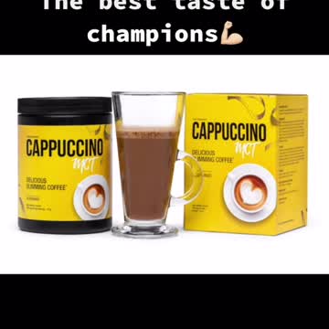 The golden taste in cappuccino is for weight loss