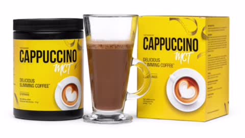 The golden taste in cappuccino is for weight loss