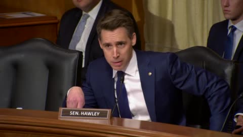 ‘You Are Lying Under Oath': Senator Hawley Slams Biden Archivist Nom Colleen Shogan