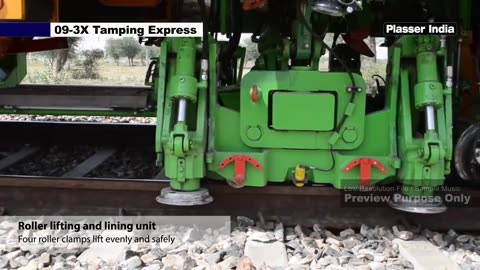 Tamping Express working