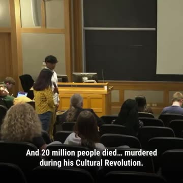 Gun control loon David Hogg gets OWNED by Chinese immigrant.