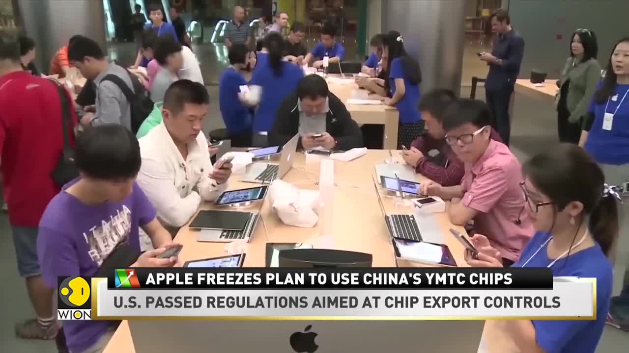 US-China semiconductor wars_ Apple freezes plan to use China's YTMC chips _ World English News