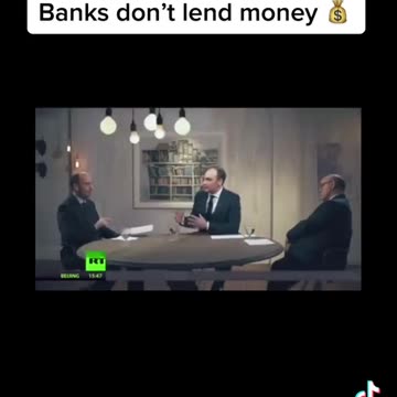 Banks Don’t Lend Money