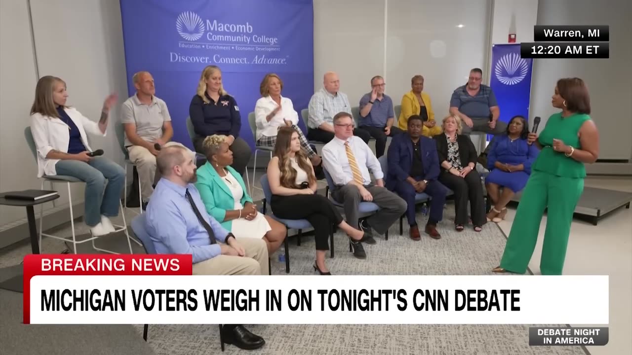 CNN Does Deadly Focus Group After Biden-Trump Debate