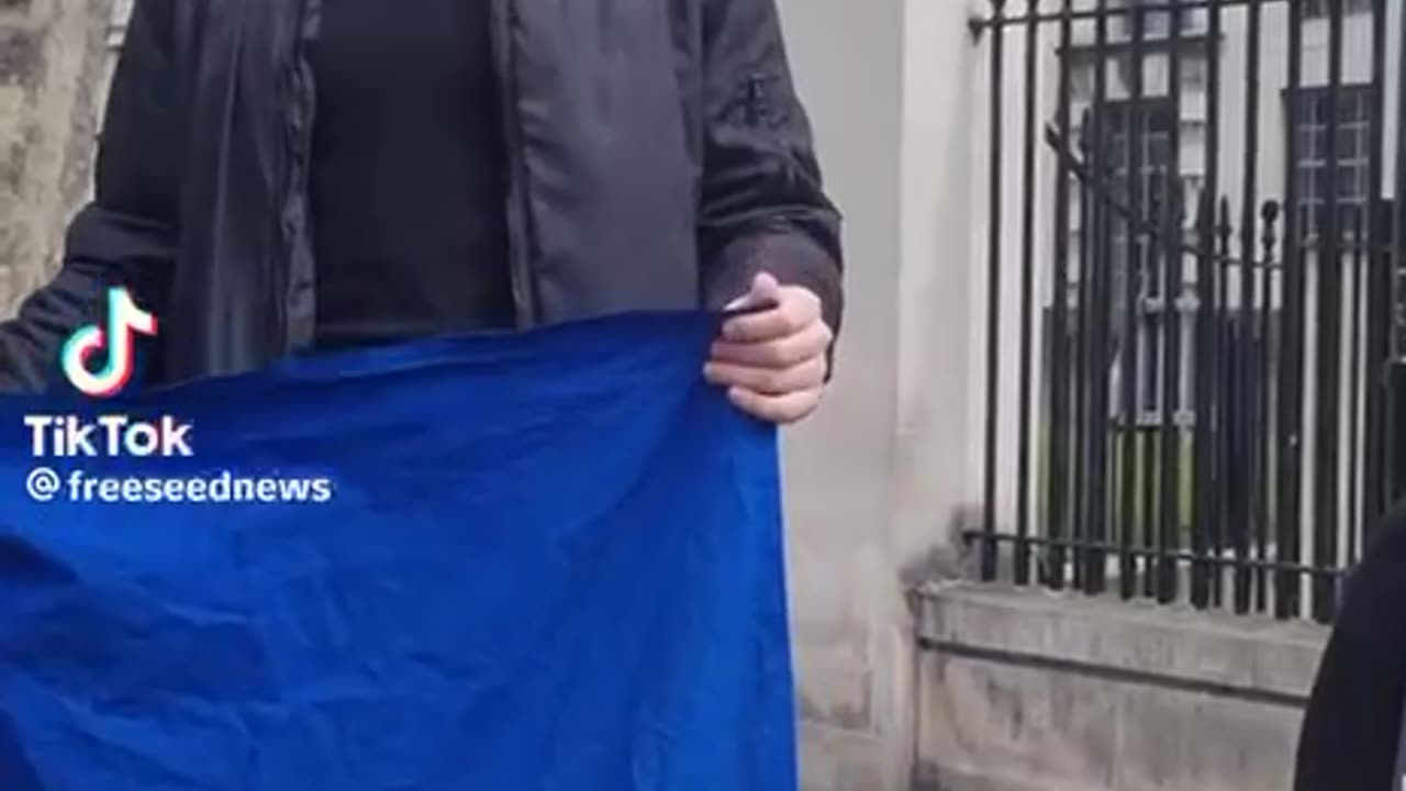 UK citizens asks a Ukrainian why he isn't fighting in the war