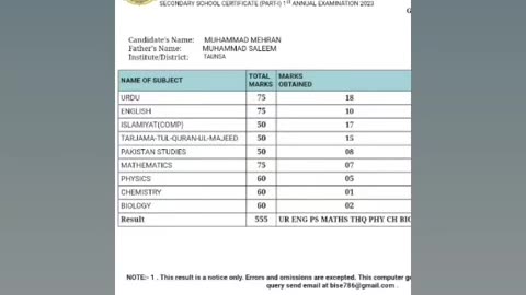 Multan Board Result Pro Maxxx