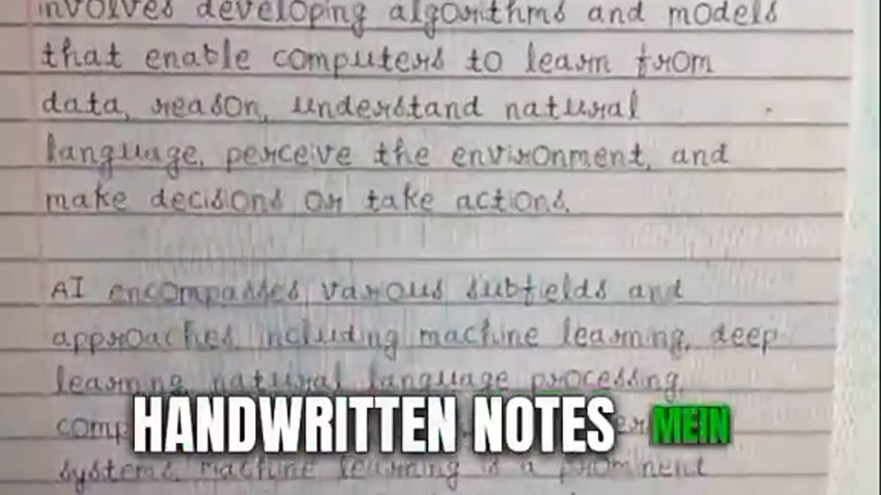 Convert Text into Handwritten Notes | Easy Tutorial for a Personal Touch