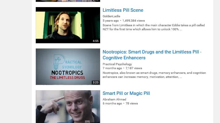 Dont take the smart pills!