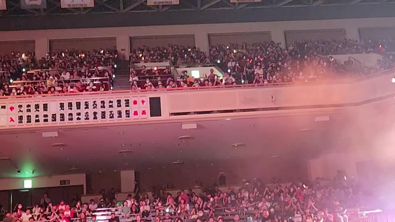 Kazuchika Okada entrance at G1 Climax 33 Final