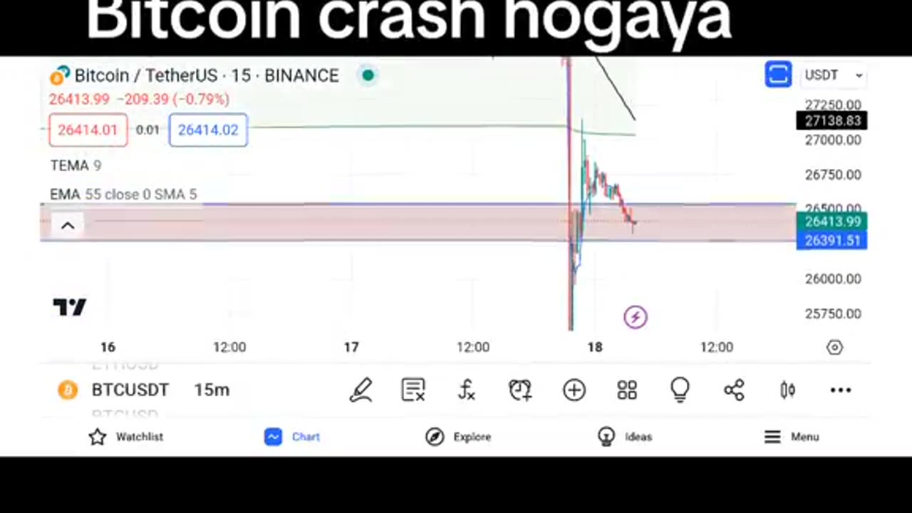 Bitcoin Crashed