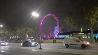 London eye CHRISTMAS TIME December 2020