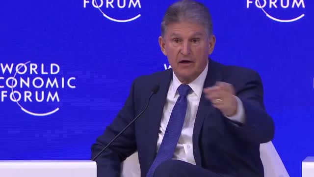 Joe Manchin Attacks Free Speech At WEF 2023