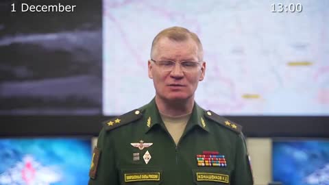 2022-12-01 Russian Defence Ministry report on the progress