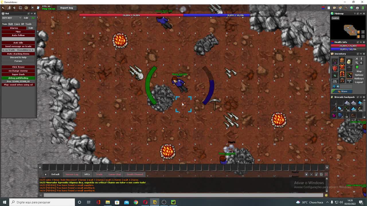 Inteligência Artificial nos Games: A* search sendo usado no Tibia