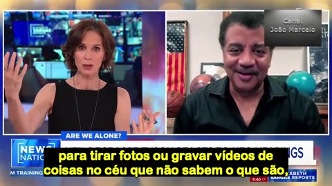 Neil deGrasse Tyson sobre audiências de OVNIs: me mostrem os ets!