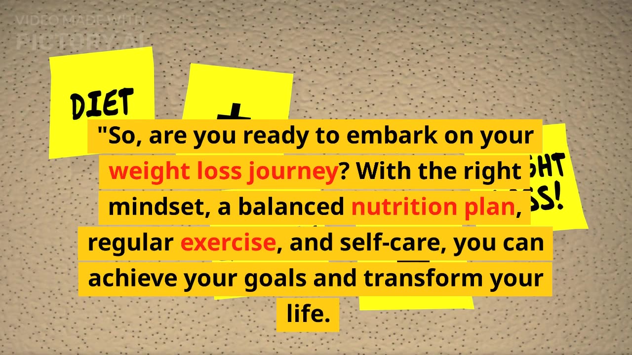 The ultimate weight loss transformation