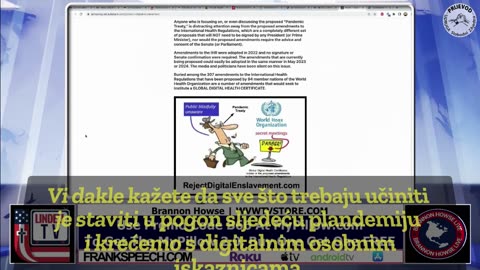 Digitalno zdravstveno porobljavanje - WHO u tajnosti i bez znanja javnosti usvaja amandmane na IHR!