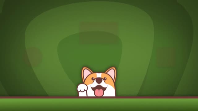 Funny pup adorably smiles for the camera