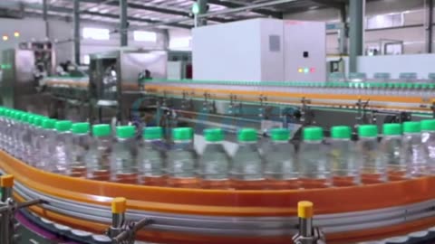 bottles filling turnkey line #packaging#fillingline#bottledrinking#industrial#fyp#packingline