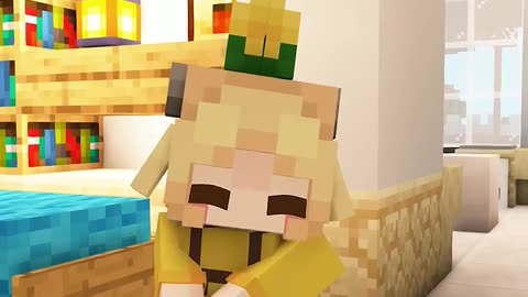 Daisy is HOME ALONE in Minecraft!!