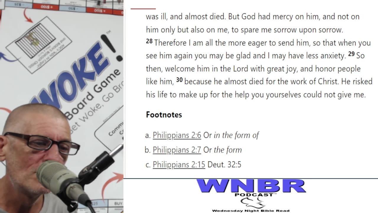 WNBR - Wednesday Night Bible Read - Philippians 1-2